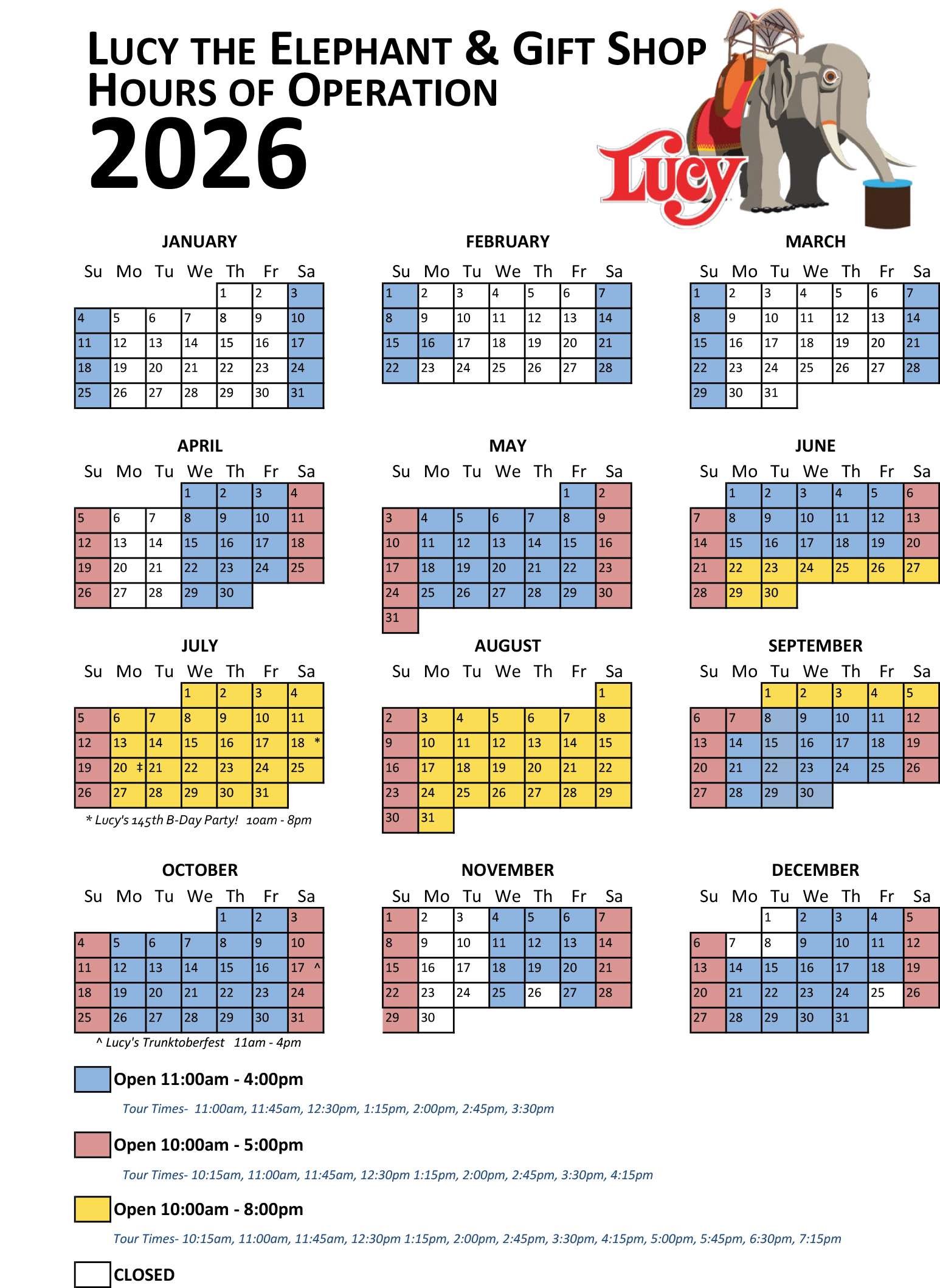 lucy-2026-schedule